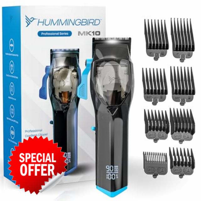 HUMMINGBIRD MK10 Pro Series Hair Clippers – 9