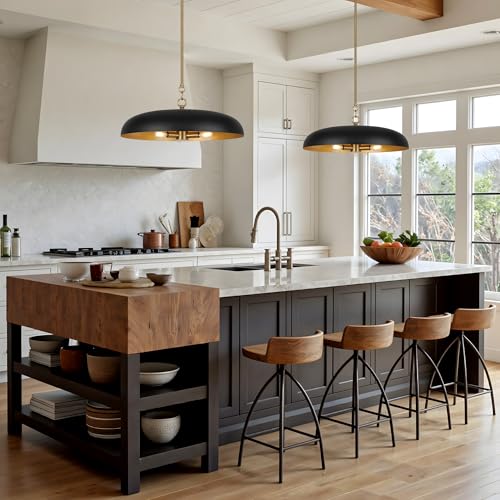 Industrial Metal Pendant Lighting Fixture Ceiling Hanging for Kitchen Island