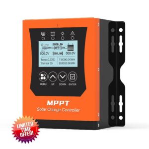 40A MPPT Solar Charge Controller 12V/24V/36V/48V Auto