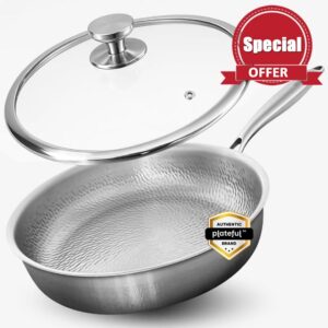Plateful Titanium Pan For Cooking 12" - Pure