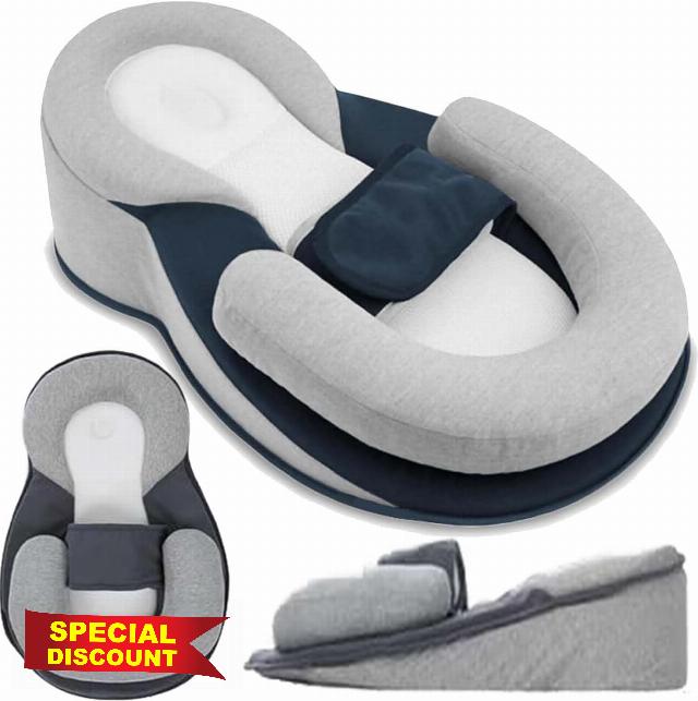 Lounger Pillow Cushion Reflux Breastfeeding Pillow Anti Overflow Pillow Rest Nest Bed