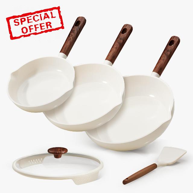 CAROTE Nonstick Frying Pans Skillets