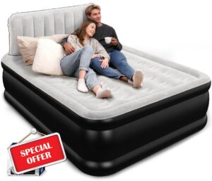 Queen Air Mattress with Headboard