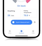 Babytone Smart Baby Monitor – Baby Breathing Monitors with Rollover & Overheating Alarms, Real-Ti...
