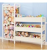 CYXPHION B4 Kids Bookshelf and Toy Storage, Book Shelf for Kids Rooms, Toddler Bookshelf for Kids...