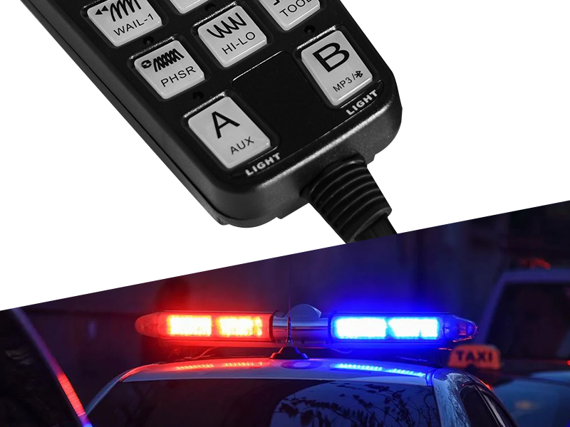 cb radio with pa system emergency siren for vehicles car pa megaphone for car 12 volt siren