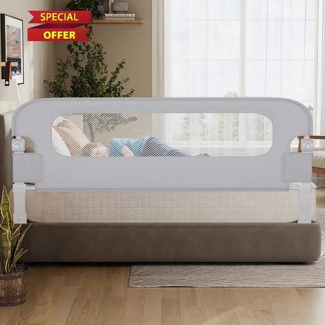 Baby Bed Rail Guard for Toddlers - 78" Toddler Bed Rails for Twin