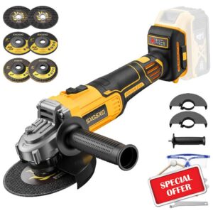 Angle Grinder Cordless for Dewalt 20v Max Battery