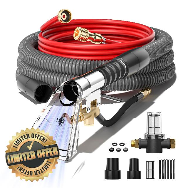Upgraded Extractor Hose Kit Compatible with Shop Vac Extractor Kit