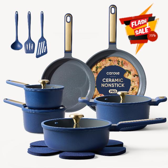 CAROTE Ceramic Cookwar Set