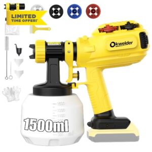 Cordless Paint Sprayer for DW 20V Batteries
