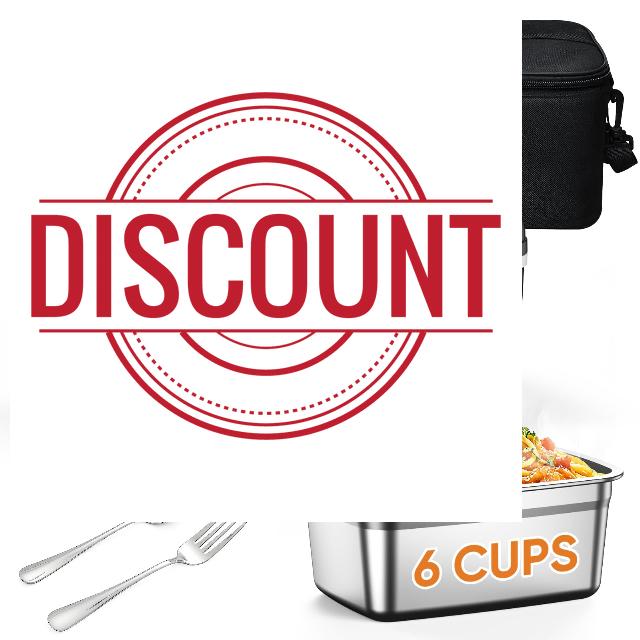 Cordless Electric Lunch Box for Adults