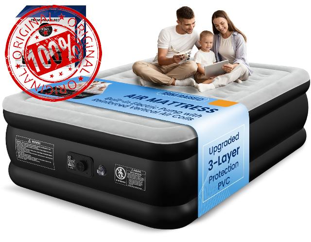 Queen Air Mattress with Built-in Pump