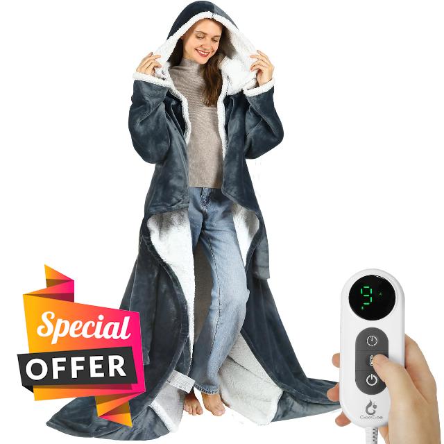 Wearable Heated Blankets