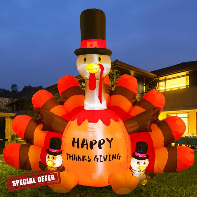 Onory 6FT Thanksgiving Inflatables Outdoor Decoration