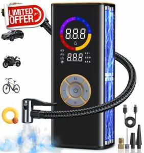 Tire Inflator Portable Air Compressor