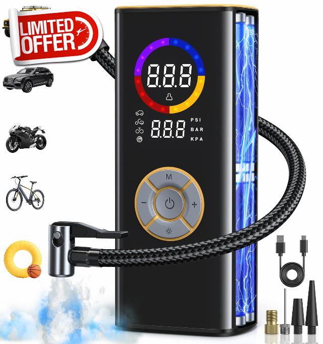 Tire Inflator Portable Air Compressor