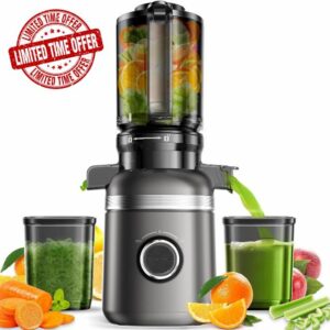 Cold Press Juicer Machines for Whole Vegetables & Fruits