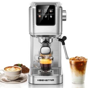KEENSTAR 20Bar Espresso Machine with Hot & Rapid Cold Brew