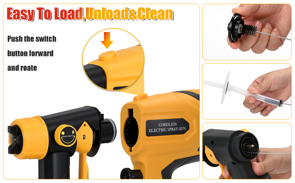 Paint Sprayer with Battery