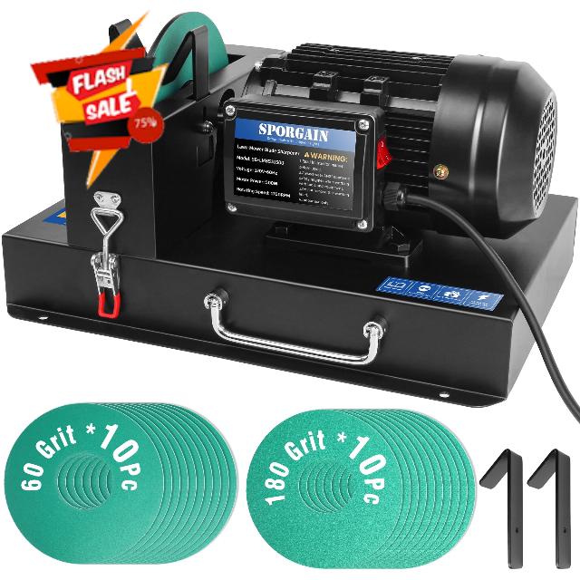 Lawn Mower Blade Sharpener 2/3 HP 500W
