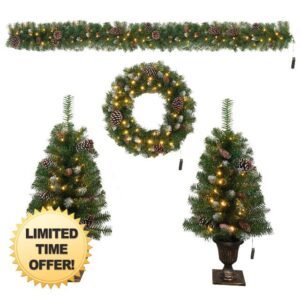 KTKDE Holiday Christmas 4 Piece Set