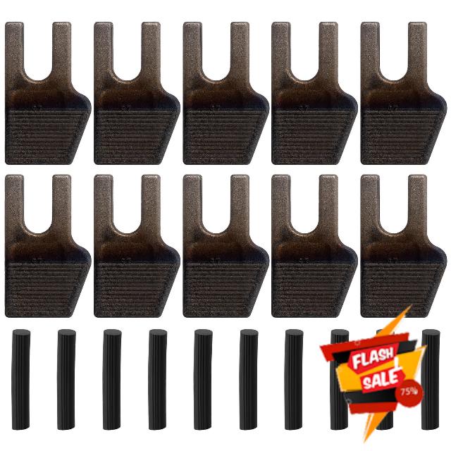 Otoolling10 Pcs Auger Tooth- Gage Hard Face 35 Size