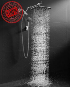 Veken 11.8" High Pressure Rain Shower Head with Handheld