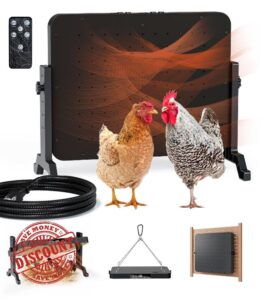 Smart Chicken Coop Heater with Thermostat