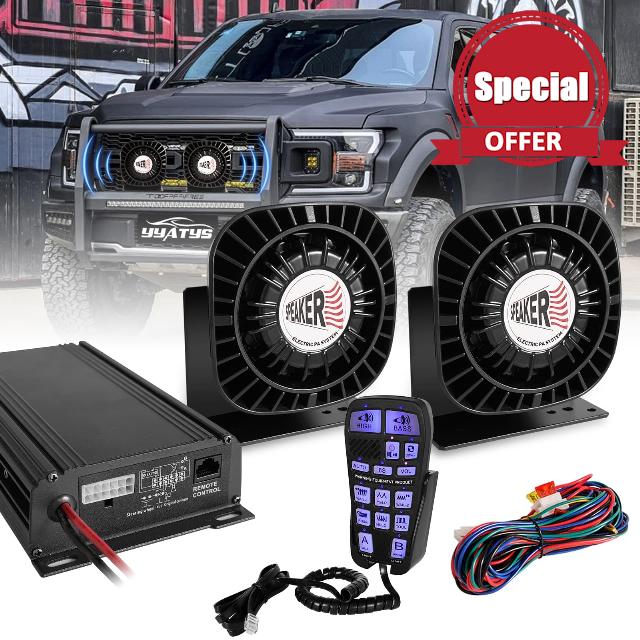 Emergency Vehicle Siren PA System