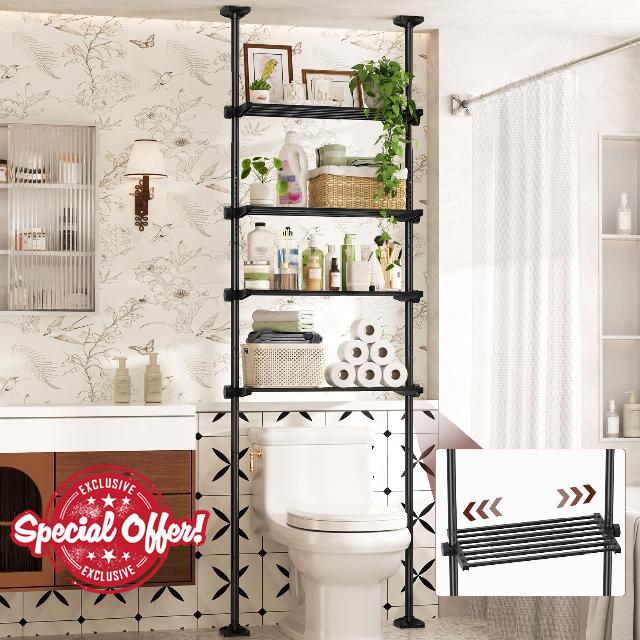Goovilla Over The Toilet Storage Shelf