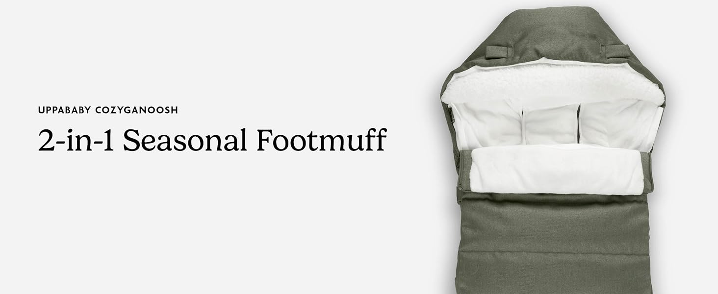 CozyGanoosh 2-in-1 seasonal footmuff