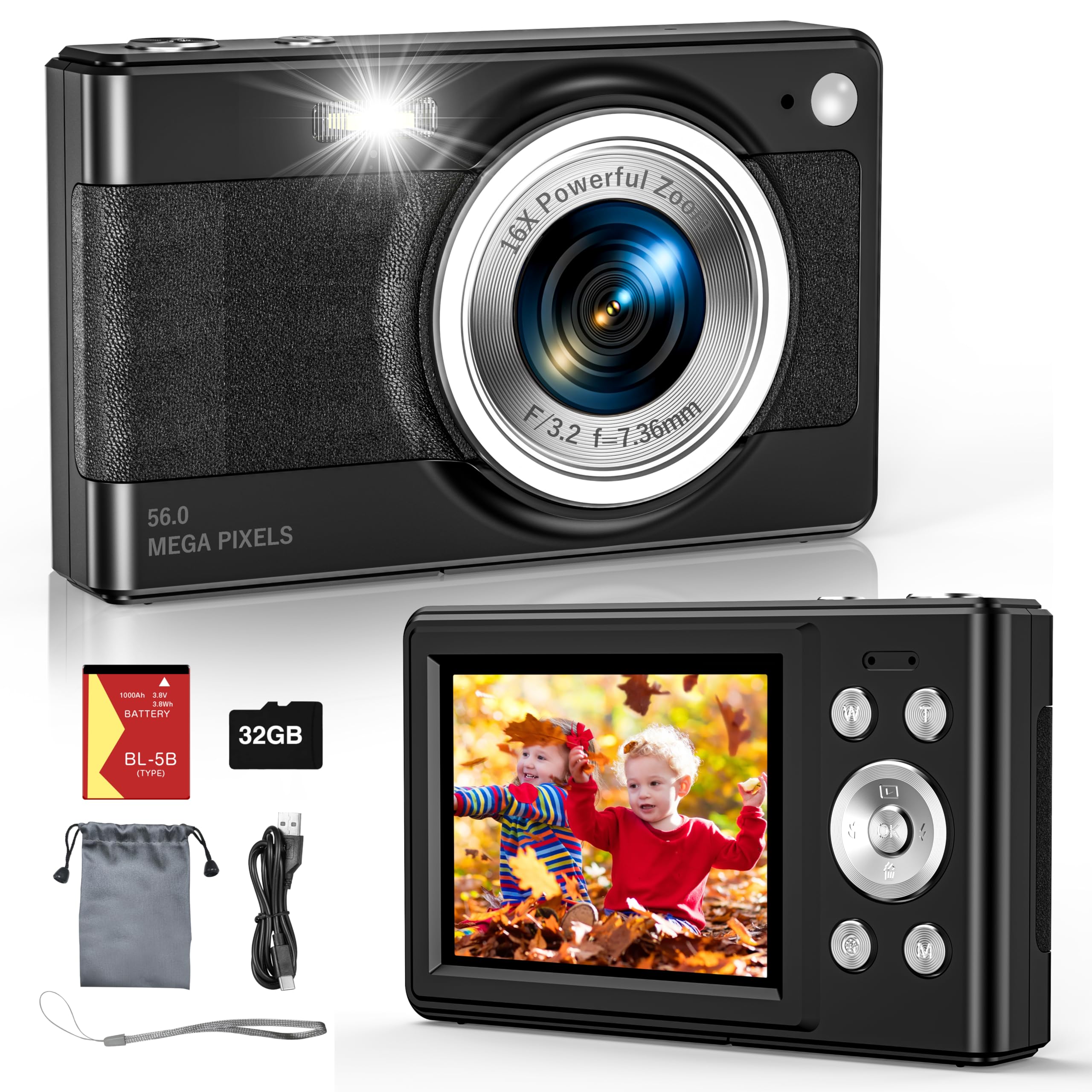 a Great Gift for Boys & Girls(Black)