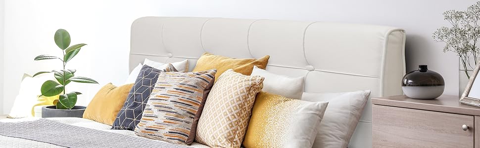removable wedge pillow headboard