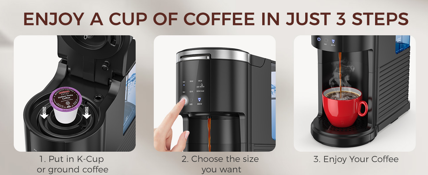 one cup coffee maker