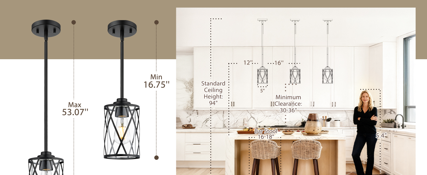 kitchen island lighting