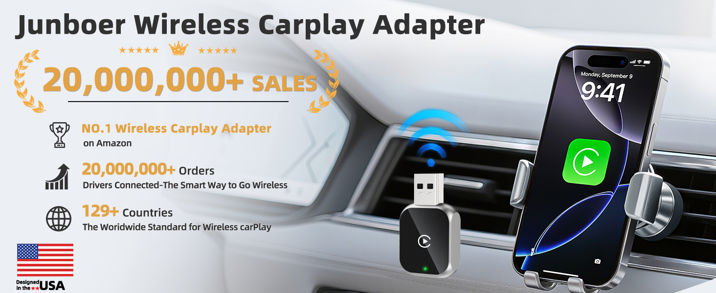 Wireless Carplay Adapter for iphone apple carplay