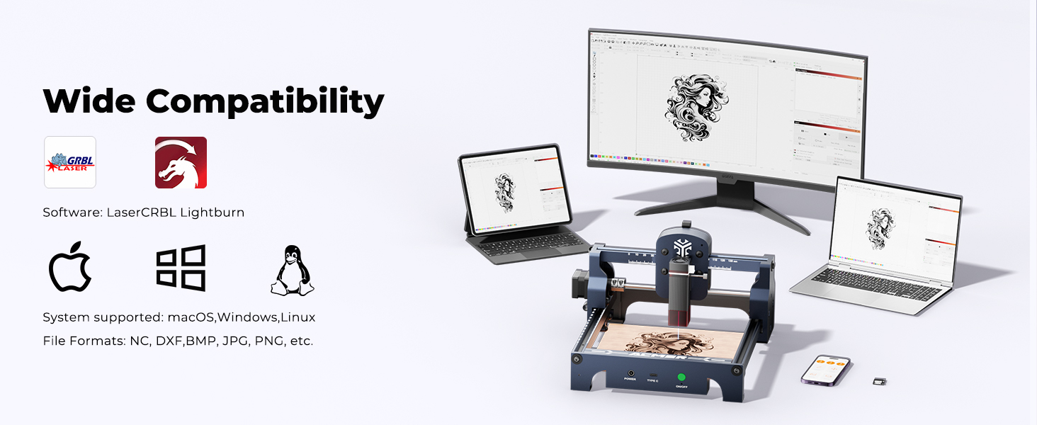 S1 Laser Engraver and Cutter Machine