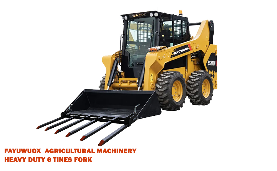 6 Tine Pallet Forks
