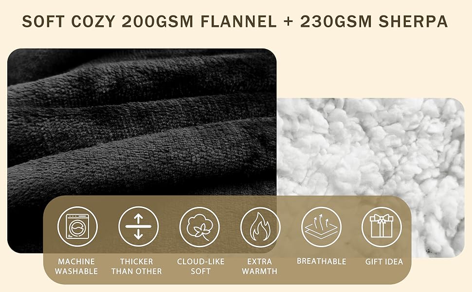cozy throw blanket