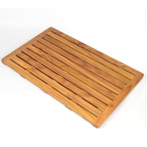 Wooden Bathroom Mat