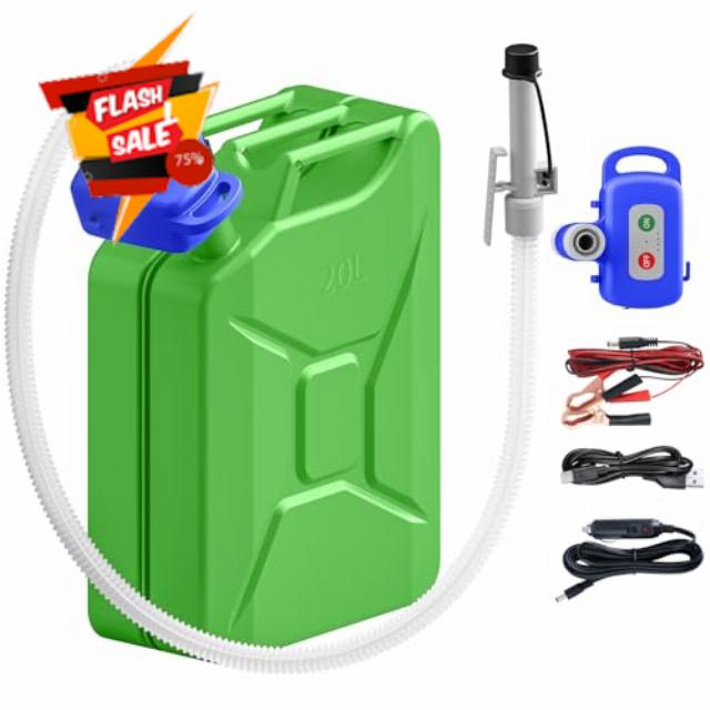Fuel Transfer Pump Electric With Auto-Stop Sensor Leak Protection