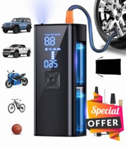 Tire Inflator Portable Air Compressor