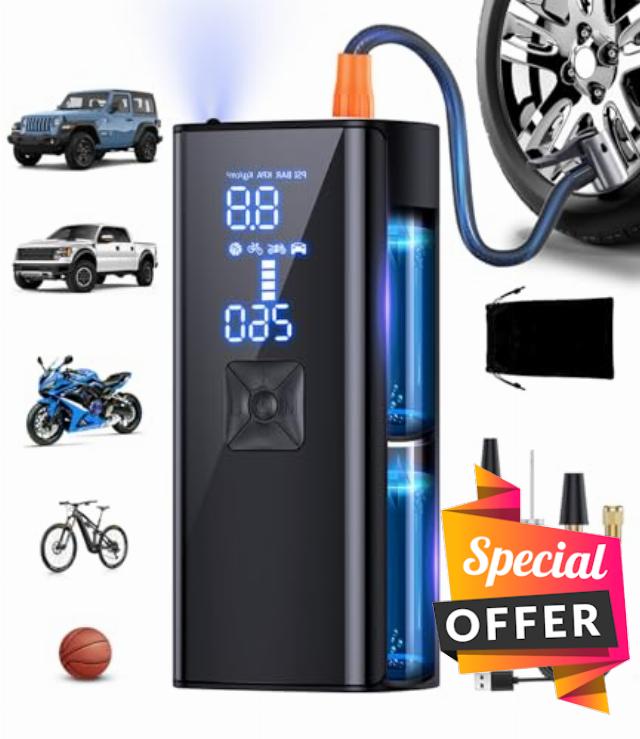Tire Inflator Portable Air Compressor