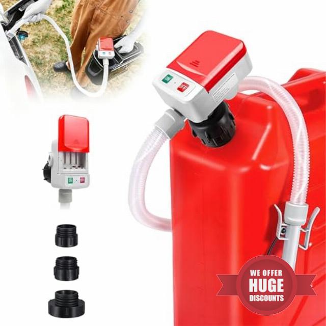 Fuel Transfer Pump with 51'' Extra Long Hose