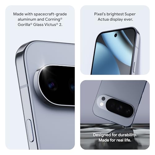 and 6.3" Super Actua Display - Moonstone - 128 GB (2025 Model) (Renewed)