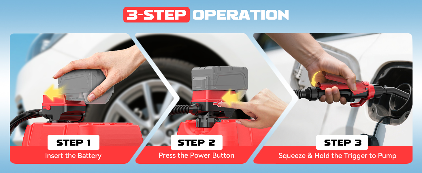 cordless transfer pump