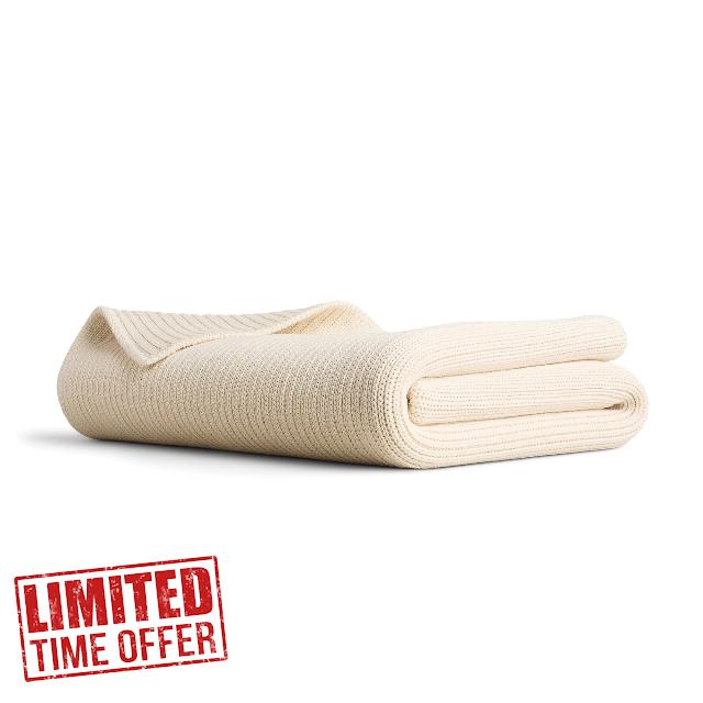 Preston Lane Greenwich Weighted Blanket 15 lbs – 100% European Cotton