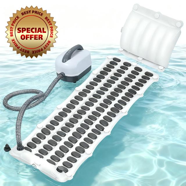 Bubble Bath Mat for Bathtub - Wave Spa Jet Mat Portable Tub Spa Massager