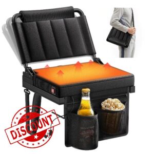 Heated Stadium Seats with Back Support for Bleacher
